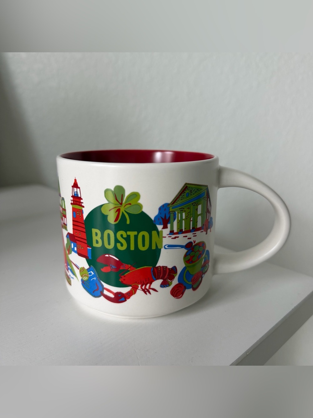 Boston Starbucks Discovery Series Mug, 14 fl oz
